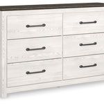 Ashley Furniture - Gerridan Dresser - White Wood - Dresser & Mirror - Additional View 1