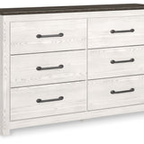 Ashley Furniture - Gerridan Dresser - White Wood - Dresser & Mirror - Additional View 1