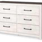 Ashley Furniture - Gerridan Dresser - White Wood - Dresser & Mirror - Additional View 5