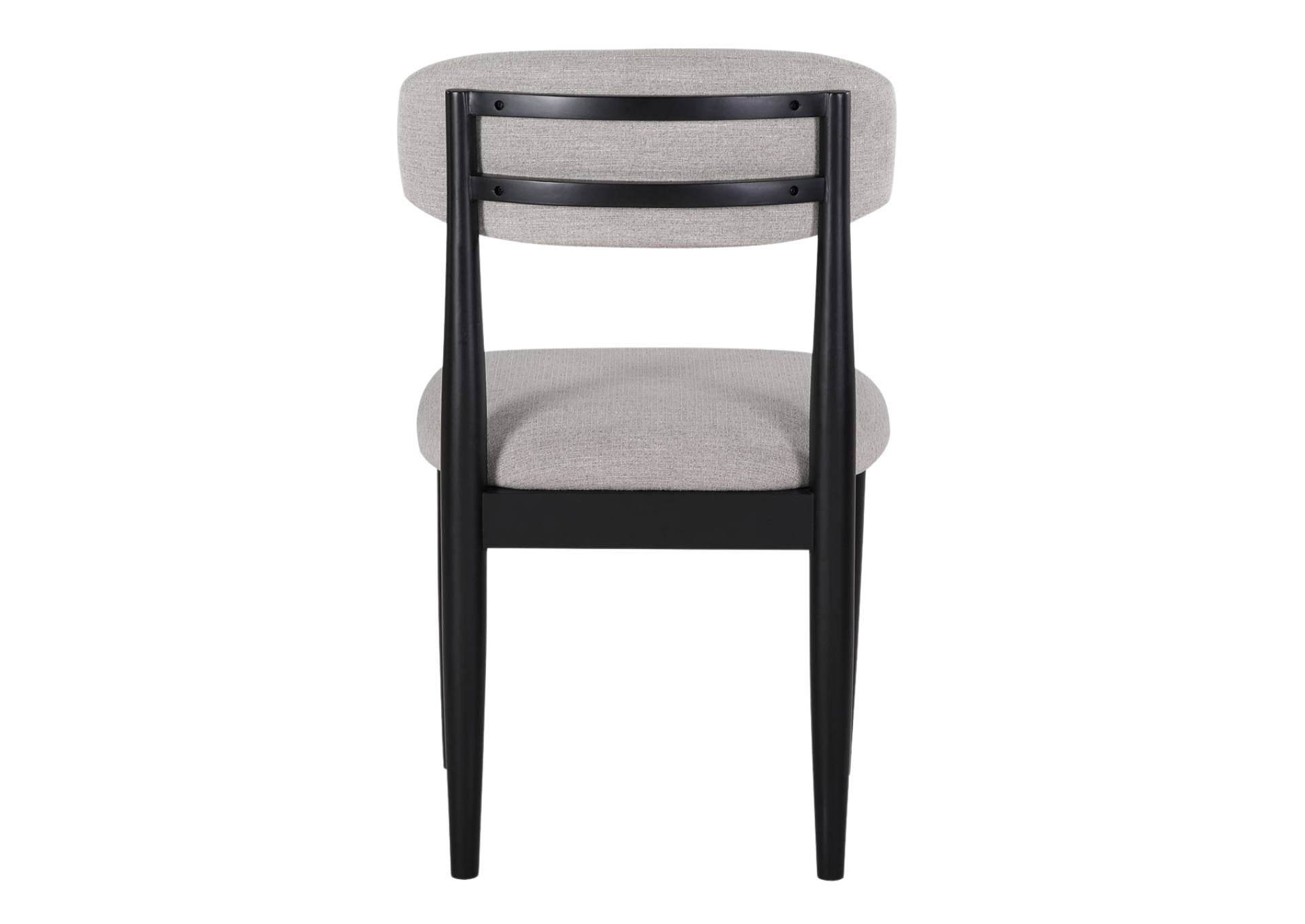 MAGNOLIA BLACK SIDE CHAIR - Additional View 3