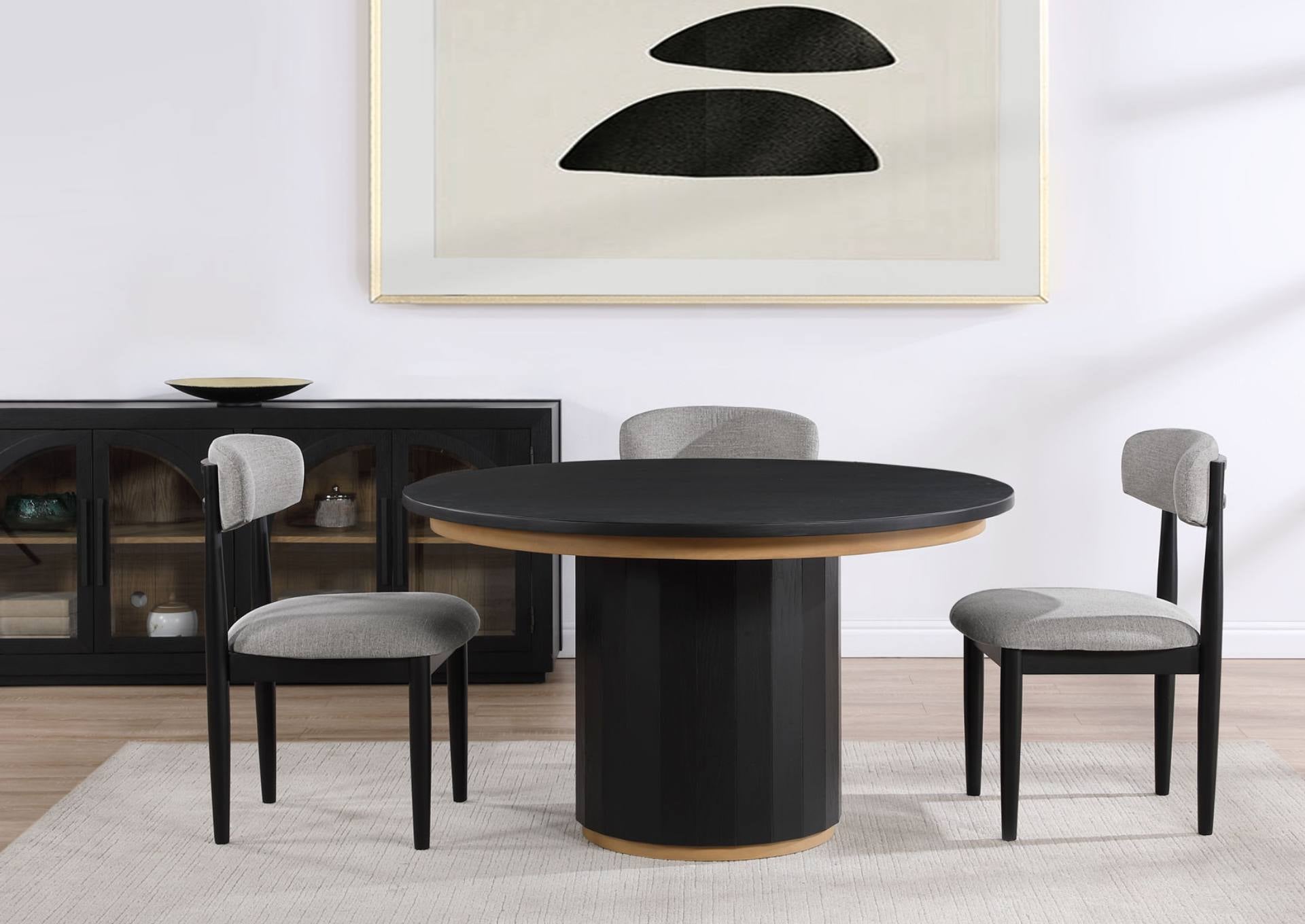 MAGNOLIA BLACK SIDE CHAIR - Additional View 6