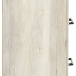 Ashley Furniture - Cambeck Narrow Chest - Whitewash - Beige Wood - Chests - Additional View 6