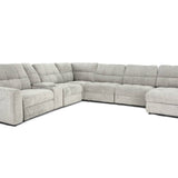 LUCIE DOVE 7 PIECE POWER SECTIONAL