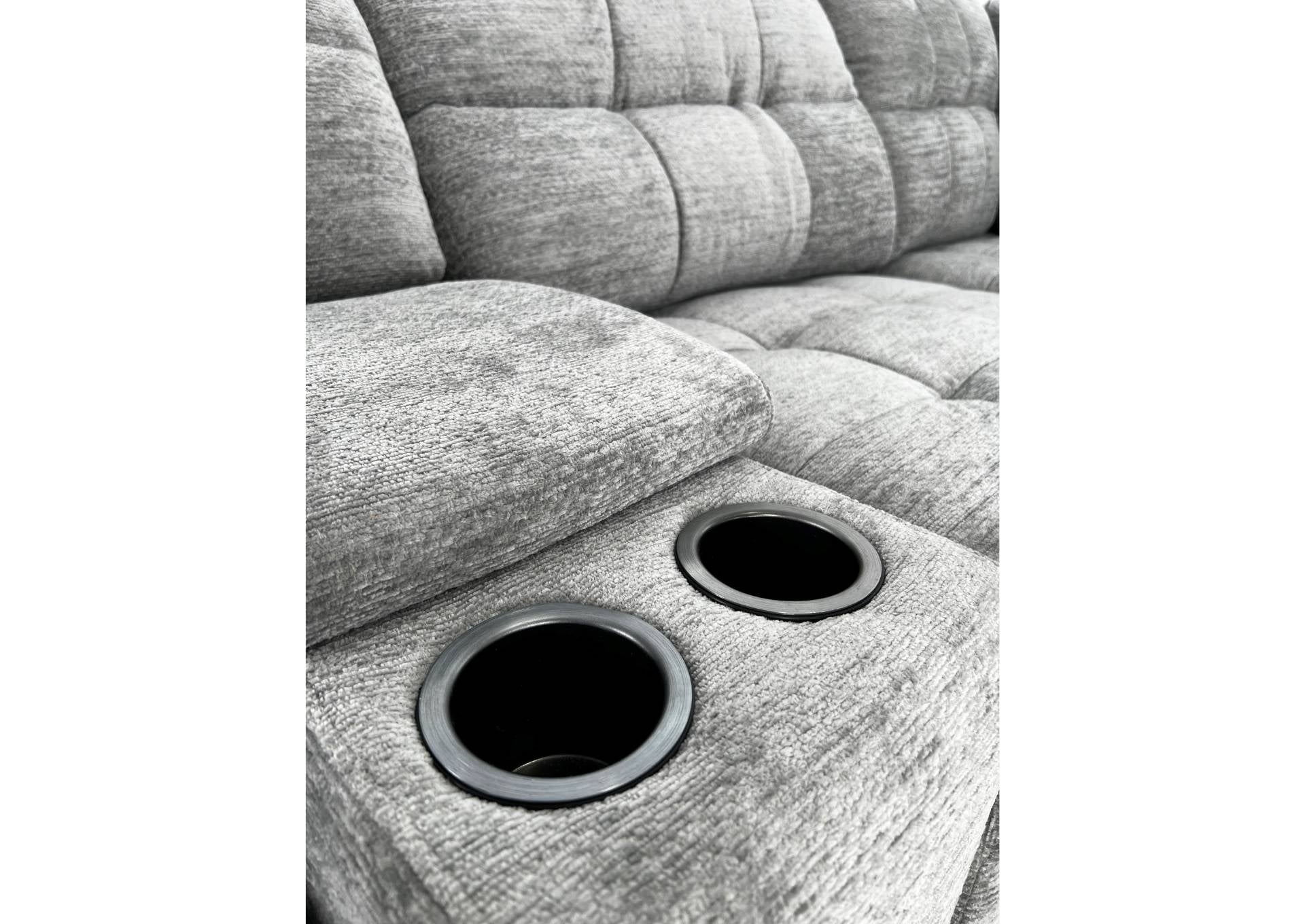 LUCIE DOVE 7 PIECE POWER SECTIONAL - Additional View 3