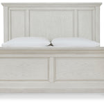 Ashley Furniture - Robbinsdale Queen Panel Bed - White - Wood - Beds - Additional View 2