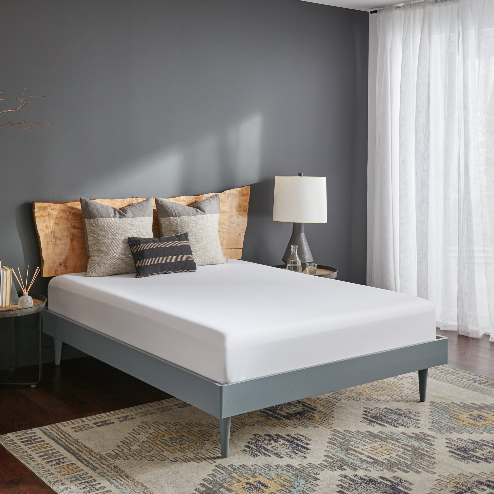 Tempur Sealy - Tempur Protect Breeze Queen Mattress Protector - White Fabric - Protectors - Additional View 4