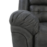 Haygen Power Loveseat With Console - Charcoal - Additional View 6