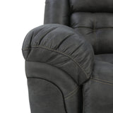 Haygen Power Loveseat With Console - Charcoal - Additional View 6