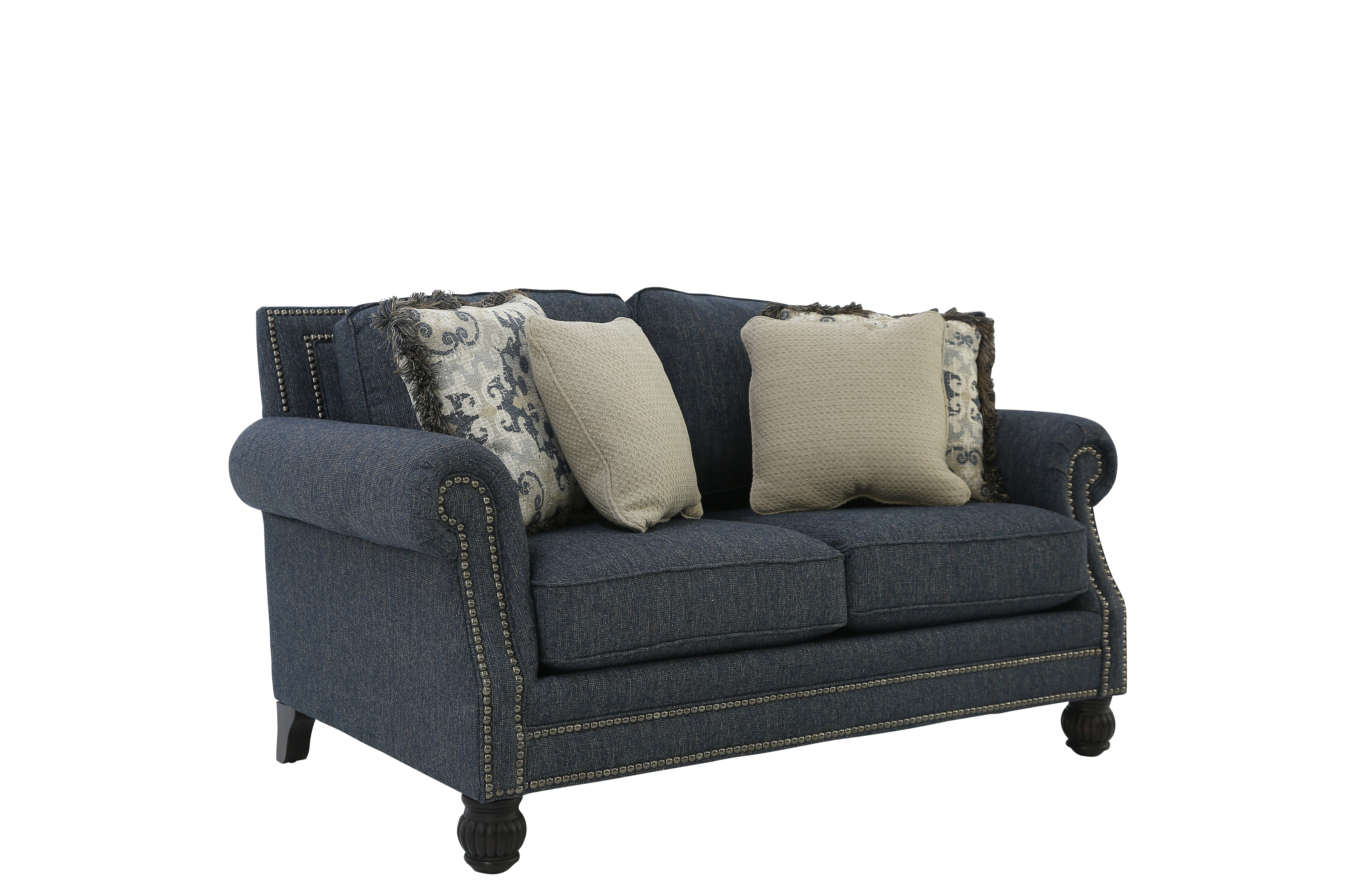 HIGHLINE NAVY LOVESEAT - Additional View 1