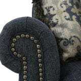 HIGHLINE NAVY LOVESEAT - Additional View 3