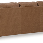 Ashley Furniture - Bolsena Queen Sofa Sleeper - Caramel - Light Brown Leather Match - Sofas - Additional View 4