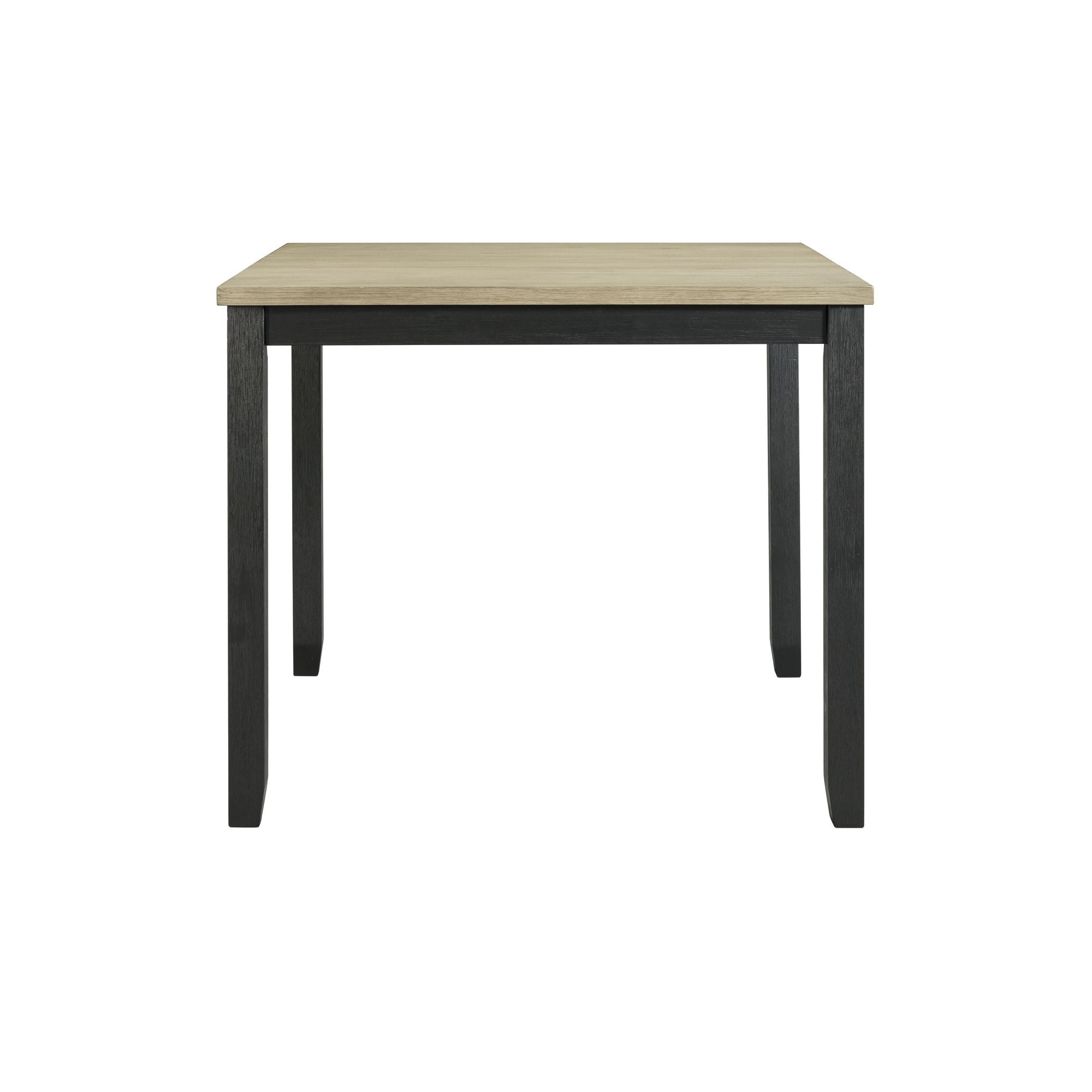 Elements International - Martin 5 Piece Counter Dining Set - Dark Gray Wood|Fabric - Dining Room Sets - Additional View 2
