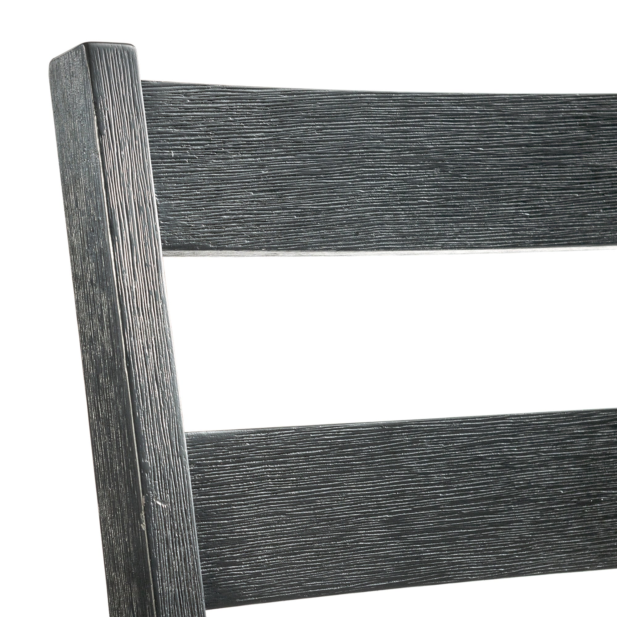 Elements International - Martin 5 Piece Counter Dining Set - Dark Gray Wood|Fabric - Dining Room Sets - Additional View 11