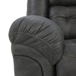 Haygen Reclining Loveseat With Console - Charcoal - Additional View 6