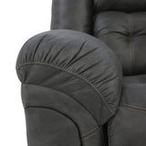 Haygen Reclining Loveseat With Console - Charcoal - Additional View 6