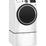 GE WHITE 4.8CU FRONT LOAD WASHER - Washers - Additional View 2