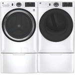 GE WHITE 4.8CU FRONT LOAD WASHER - Washers - Additional View 4