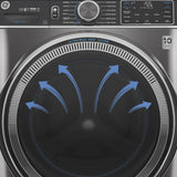 GE WHITE 4.8CU FRONT LOAD WASHER - Washers - Additional View 10
