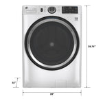 GE WHITE 4.8CU FRONT LOAD WASHER - Washers - Additional View 22