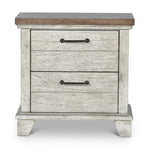 Steve Silver Furniture - BEAR CREEK NIGHTSTAND - White Wood - Nightstands