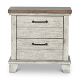 Steve Silver Furniture - BEAR CREEK NIGHTSTAND - White Wood - Nightstands