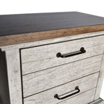 Steve Silver Furniture - BEAR CREEK NIGHTSTAND - White Wood - Nightstands - Additional View 6
