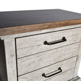 Steve Silver Furniture - BEAR CREEK NIGHTSTAND - White Wood - Nightstands - Additional View 6