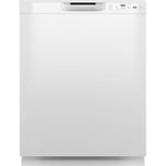 GE WHITE DISHWASHER FRONT CONTROL WITH STEAM - Dishwashers