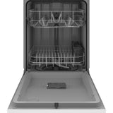 GE WHITE DISHWASHER FRONT CONTROL WITH STEAM - Dishwashers - Additional View 1