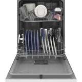 GE WHITE DISHWASHER FRONT CONTROL WITH STEAM - Dishwashers - Additional View 2