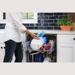 GE WHITE DISHWASHER FRONT CONTROL WITH STEAM - Dishwashers - Additional View 6