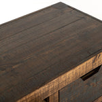 International Furniture Direct - ANTOINETTE ANTIQUE CONSOLE - Dark Brown Wood - Tables - Additional View 6