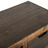 International Furniture Direct - ANTOINETTE ANTIQUE CONSOLE - Dark Brown Wood - Tables - Additional View 6