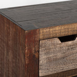 International Furniture Direct - ANTOINETTE ANTIQUE CONSOLE - Dark Brown Wood - Tables - Additional View 7
