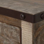 International Furniture Direct - PRAGA NIGHTSTAND - Light Brown Wood - Nightstands - Additional View 6