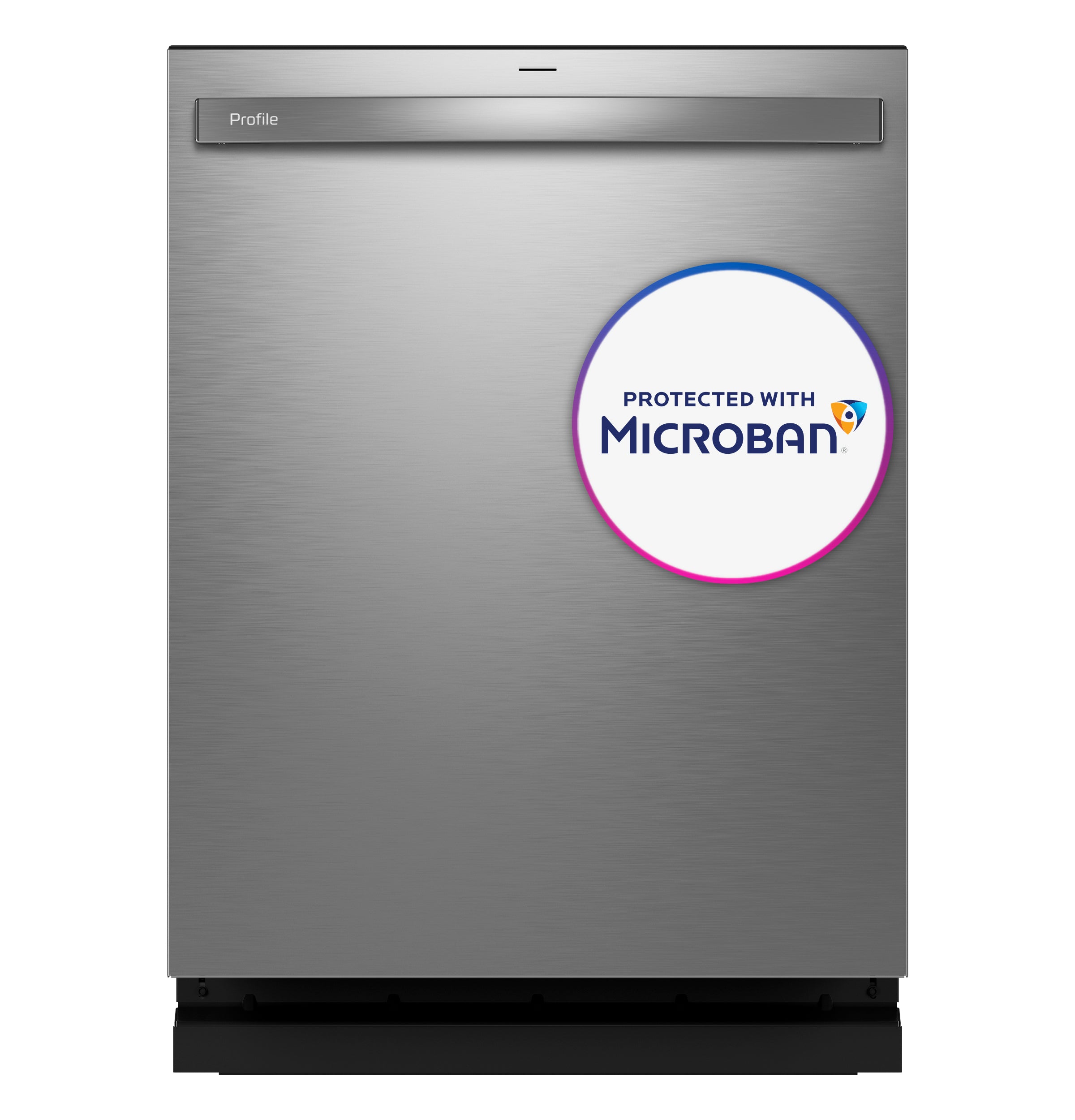 GE STAINLESS PROFILE TOP CONTROL DISHWASHER - Pearl Silver - Dishwashers - Additional View 1