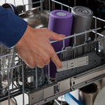 GE STAINLESS PROFILE TOP CONTROL DISHWASHER - Pearl Silver - Dishwashers - Additional View 34
