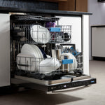 GE STAINLESS PROFILE TOP CONTROL DISHWASHER - Pearl Silver - Dishwashers - Additional View 4