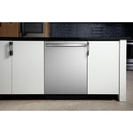 GE STAINLESS PROFILE TOP CONTROL DISHWASHER - Pearl Silver - Dishwashers - Additional View 6