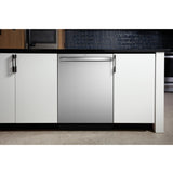 GE STAINLESS PROFILE TOP CONTROL DISHWASHER - Pearl Silver - Dishwashers - Additional View 6
