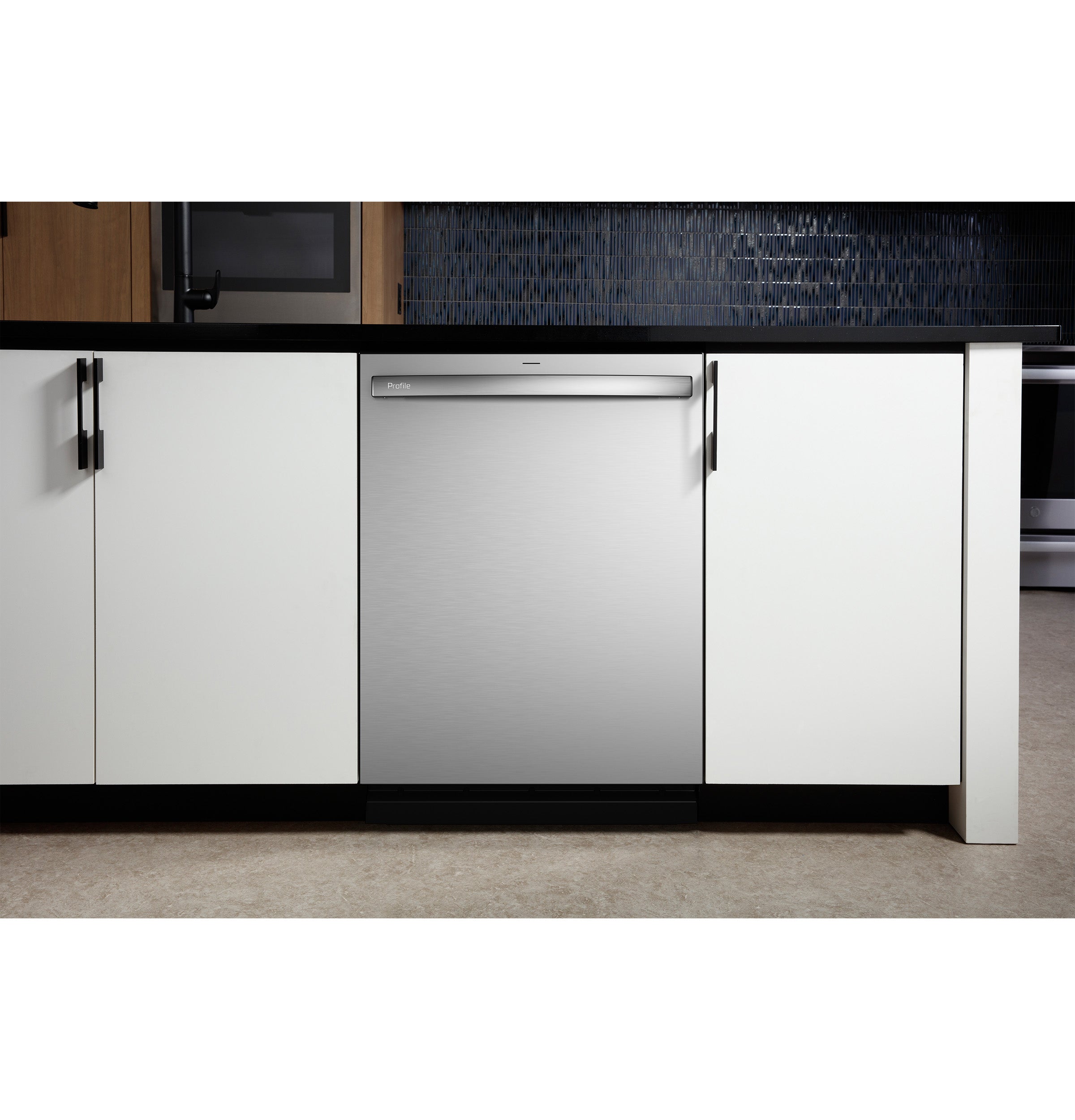 GE STAINLESS PROFILE TOP CONTROL DISHWASHER - Pearl Silver - Dishwashers - Additional View 6