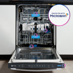 GE STAINLESS PROFILE TOP CONTROL DISHWASHER - Pearl Silver - Dishwashers - Additional View 8