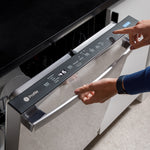 GE STAINLESS PROFILE TOP CONTROL DISHWASHER - Pearl Silver - Dishwashers - Additional View 11