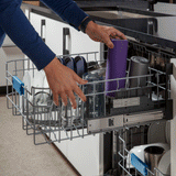 GE STAINLESS PROFILE TOP CONTROL DISHWASHER - Pearl Silver - Dishwashers - Additional View 19