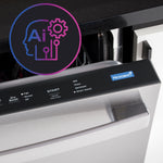 GE STAINLESS PROFILE TOP CONTROL DISHWASHER - Pearl Silver - Dishwashers - Additional View 21