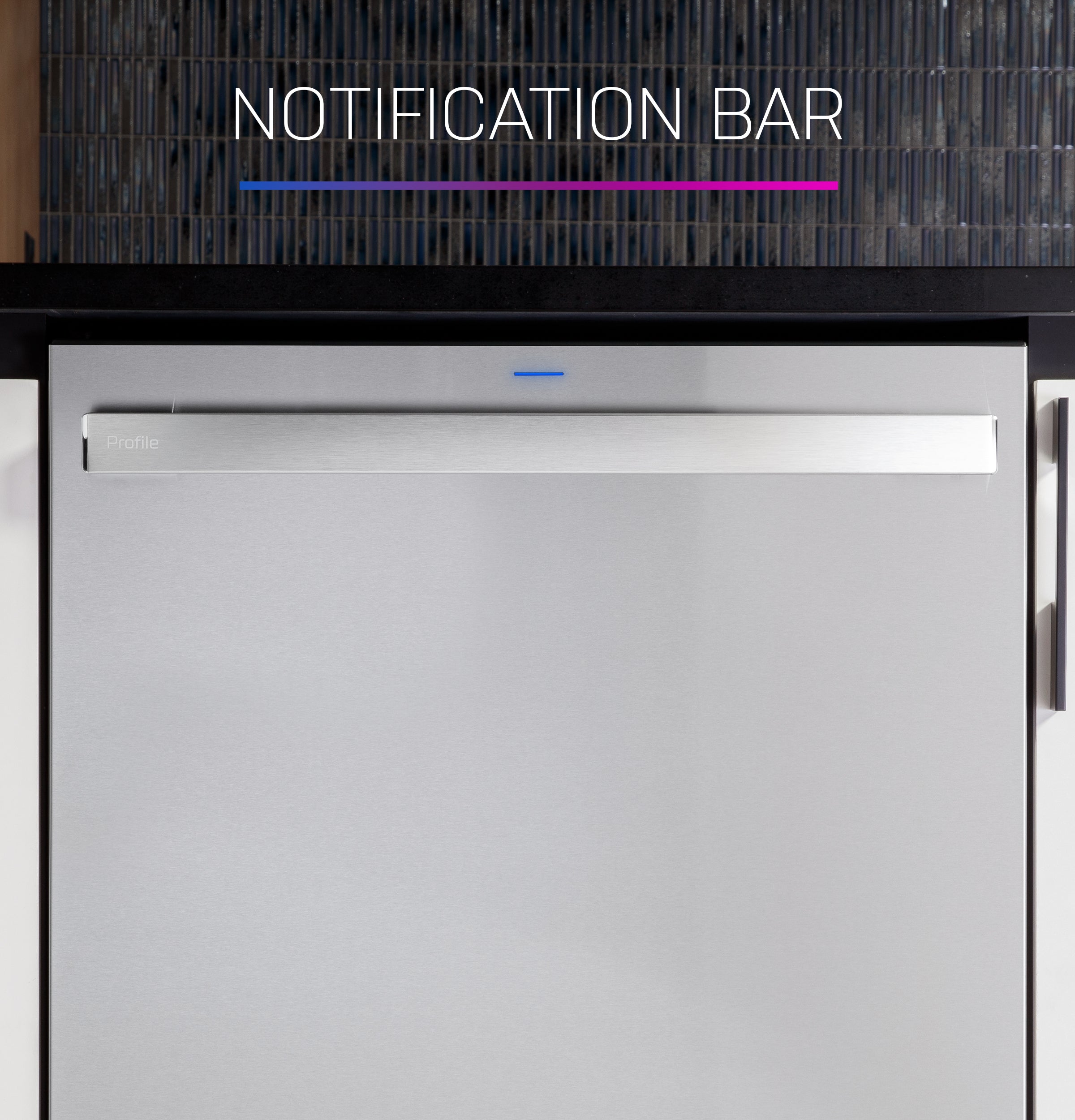 GE STAINLESS PROFILE TOP CONTROL DISHWASHER - Pearl Silver - Dishwashers - Additional View 25