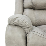 Cason Reclining Loveseat With Console - Mushroom - Additional View 7