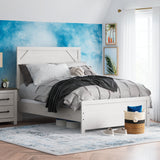 Ashley Furniture - GERRIDAN FULL PANEL BED - White Wood - Beds - Additional View 2