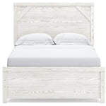 Ashley Furniture - GERRIDAN FULL PANEL BED - White Wood - Beds - Additional View 3