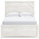 Ashley Furniture - GERRIDAN FULL PANEL BED - White Wood - Beds - Additional View 3